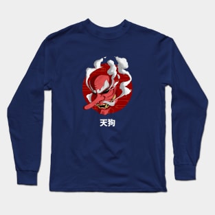 Tengu mask Long Sleeve T-Shirt